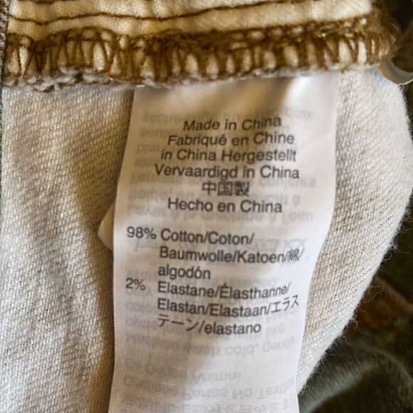 Madewell The High Rise Slim Boy Jean Camo Jeans Size 24 - Picture 14 of 14